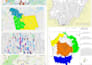 create gis, vector, raster maps and geospatial database